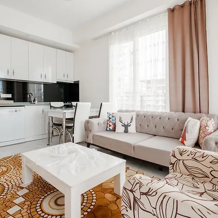 Chic W Balcony 5 Min To Beach In Alanya Apartment